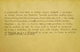 45. oddíl – Řecko, 1938; zpráva o cestě<br>„maníků“ | reprofoto: OPL;<br>Archiv Junáka, Skautský institut