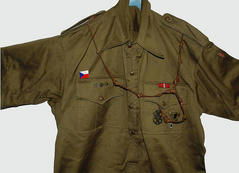 Bonnyho skautská košile – detail<br> | foto: archiv SOVF